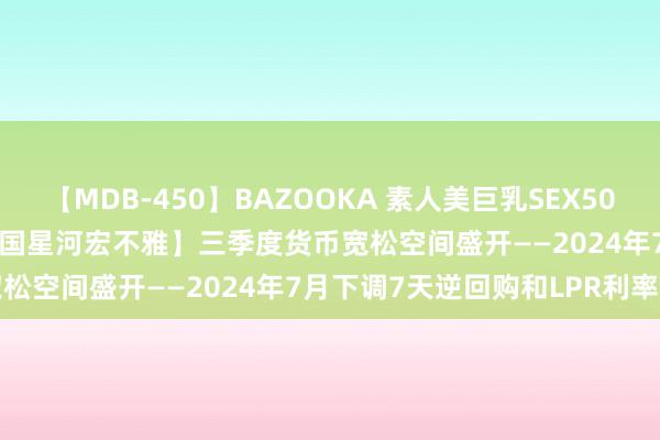 【MDB-450】BAZOOKA 素人美巨乳SEX50連発 8時間Special 【中国星河宏不雅】三季度货币宽松空间盛开——2024年7月下调7天逆回购和LPR利率解读