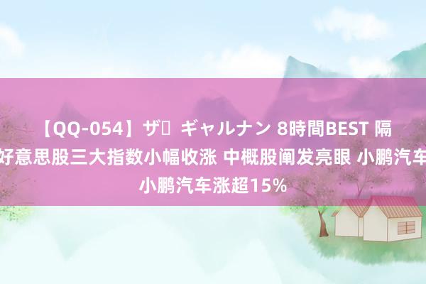 【QQ-054】ザ・ギャルナン 8時間BEST 隔夜外盘：好意思股三大指数小幅收涨 中概股阐发亮眼 小鹏汽车涨超15%