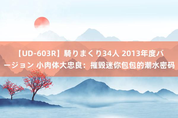 【UD-603R】騎りまくり34人 2013年度バージョン 小肉体大忠良：摧毁迷你包包的潮水密码