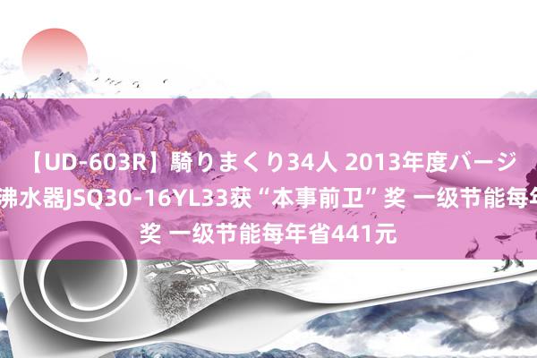 【UD-603R】騎りまくり34人 2013年度バージョン 万和沸水器JSQ30-16YL33获“本事前卫”奖 一级节能每年省441元